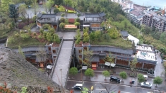 雨后俯瞰卧龙新天地