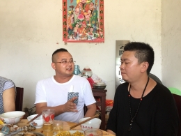 两位大师做客农家！