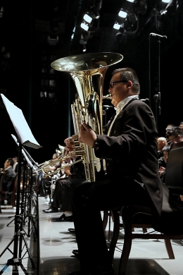 云阳县纪念中国人民抗日战争70胜利周年交响音乐会