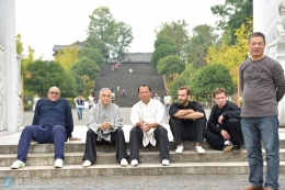 磨盘寨山下偶遇《新武侠英雄传》剧组