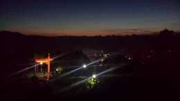 那天的夜景。。。