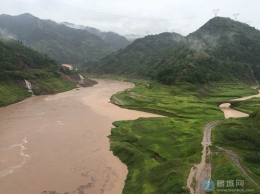 雨后的南溪汤溪河！